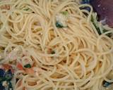 シチューリメイク＊カルボナーラ風パスタ作り方8写真