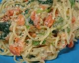 シチューリメイク*カルボナーラ風パスタ作り方10写真