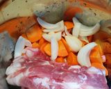 ソテードオニオンとポテト缶詰で時短カレー作り方1写真