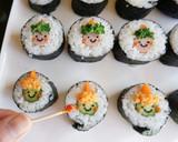 節分キャラ弁♪赤鬼巻きと青鬼巻き♥作り方11写真