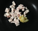 ☆カリカリ豚バラの旨味ナス炒め☆作り方4写真