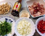 タイ料理の鶏肉とカシューナッツ炒め作り方1写真