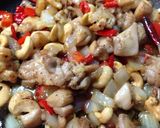 タイ料理の鶏肉とカシューナッツ炒め作り方5写真