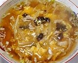 タバスコとふかひれスープde酸辣湯麺作り方7写真