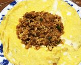 残ったカレーでチーズオムレツとおにぎり作り方8写真