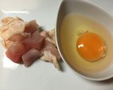 犬ごはん・親子丼作り方1写真