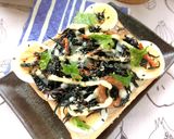リメイク❀ひじき煮×茹で卵のトースト作り方7写真