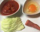 犬ごはん・絶品オムライス作り方1写真