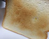 朝ごはん 胡桃と明太子トースト作り方5写真