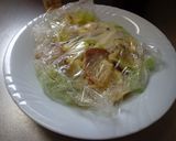 最速の300円お好み焼き(レンジ使用)作り方16写真
