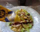 最速の300円お好み焼き(レンジ使用)作り方21写真