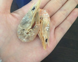 大きな殻付き干しエビとカブのあんかけ作り方1写真