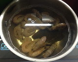 大きな殻付き干しエビとカブのあんかけ作り方2写真