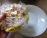 最速の300円お好み焼き(レンジ使用)作り方17写真