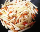 旬！！大根の甘辛炒め☆お弁当にも☆作り方3写真