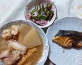 聖護院大根の治部煮風作り方8写真