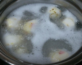 ほっこり旨♪里芋とイカの煮物作り方3写真