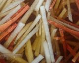 うず巻きふのお吸い物作り方3写真