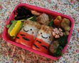 節分簡単キャラ弁レシピ！鬼さんおにぎり作り方7写真