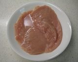 胸肉の酒蒸し（電子レンジ使用）作り方3写真