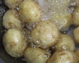 焼ガーリックポテト作り方1写真