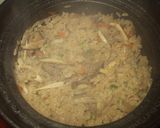 オージービーフとごぼうの炊き込みご飯作り方5写真
