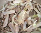 蓮根の肉味噌レモン炒め★作り方1写真