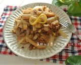 蓮根の肉味噌レモン炒め★作り方3写真