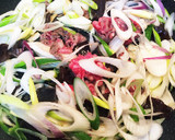 たっぷりネギと牛肉の中華炒め作り方3写真