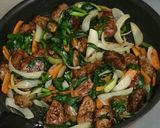貧血予防に簡単レバニラ炒め作り方3写真