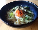 半熟たまごのぶっかけうどん作り方5写真