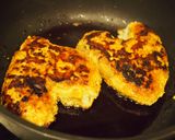 バレンタインディナー♡鶏ごぼうハンバーグ作り方6写真