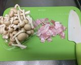 彩り綺麗！ほうれん草とキノコのサラダ作り方1写真