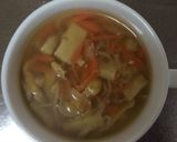 リメイク☆切り干し大根の煮物でお味噌汁！作り方3写真