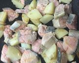 鮭とジャガイモのバター風味作り方3写真