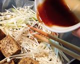 220kcal♡厚揚げのキノコネギあん作り方3写真