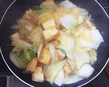白菜と厚揚げのあっさり卵とじ♪作り方7写真