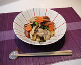 豚肉とエリンギの生姜ポン酢炒め☆作り方1写真