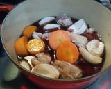 市販ルーで40分☆チキンの本格シチュー作り方4写真
