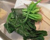 ほうれん草と鱈のポタージュ風スープ作り方1写真