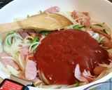こってりソースのナポリタン作り方3写真