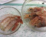節分にも♪出汁が効いてる海老のお味噌汁作り方1写真