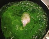 ほうれん草と鱈のポタージュ風スープ作り方10写真