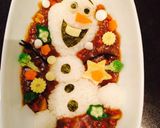 オラフごはん＊デコカレー★キャラ弁にも！作り方10写真