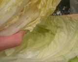簡単!!白菜と鶏ひき肉のミルフィーユ✾作り方5写真