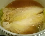 簡単!!白菜と鶏ひき肉のミルフィーユ✾作り方9写真