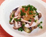 さっぱりヘルシー！なすと豚肉のおろし和え作り方6写真