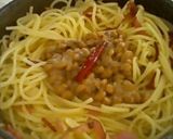 クセになる☆納豆ぺペロンチーノ作り方4写真