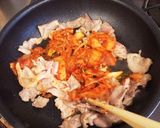豚キムチうどんつくーろー作り方3写真