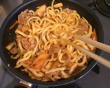 豚キムチうどんつくーろー作り方5写真